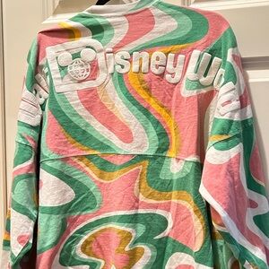 Disney Multicolor Limited Edition Tie Dye Swirl Tee
